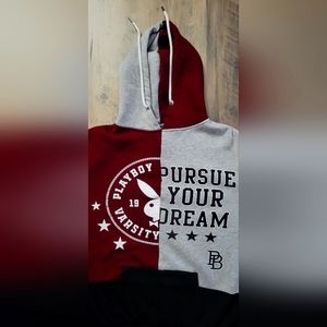 Playboy Varsity Womans Hoody Size Small